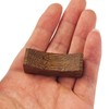 Zelerdo 24 Pieces Wooden Chopstick Holders Chopstick Rest for Home,