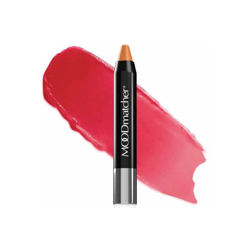 MOODmatcher Color Changing Twist Stick, Long-Lasting, Moisturizing (Orange)