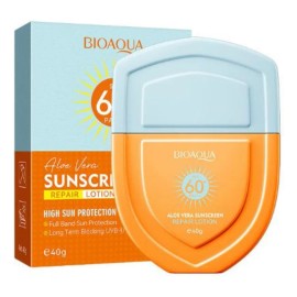 Protector Bloqueador Solar Fps 60 Bioaqua Aloe Vera Mate