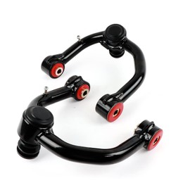 FIWARY Lift Front Upper Control Arms fit for 1996-2002 4Runner, 2-4" Suspension Adjustable Control Arms with ball joint fit for 1995-2004 Tacoma Replace(Pair, Black)