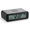 Atlanta Radio Alarm Clock Digital LCD Flip Clock Light Snooze