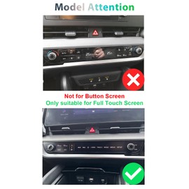 GAFAT [2 Stück] Ki-a Sportage NQ5/ Niro SG2 2022-2024 2025 Klimaanlage Schutzfolie, Nano Displayschutzfolie, Kompatibel mit Kia Sportage 2023, Stoßfest, 6H Anti-Kratzen