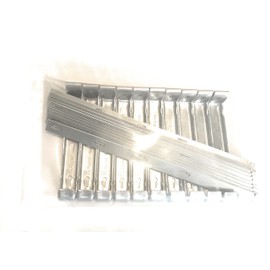 Hangtite 5" Aluminum Gutter Roof Hanger with Strap (50-Pack)
