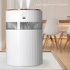 Humidifier Large Capacity Portable 900ml Mute Double Spray Design Desktop