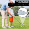 Huakaile 200 Pieces Golf Impact Tape for Iron, Reusable Foresight