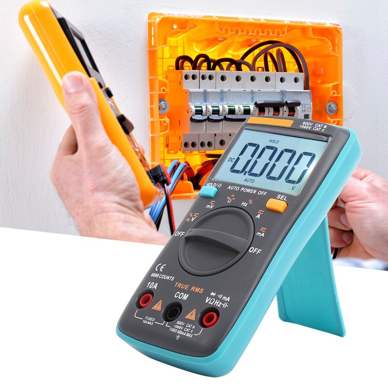 ZT101 Digital Multimeter AC DC Voltmeter Ammeter Ohmmeter Volt Tester