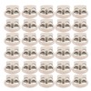 30PCS Metal Cord Locks End Spring Stop Toggle Stoppers Rustproof