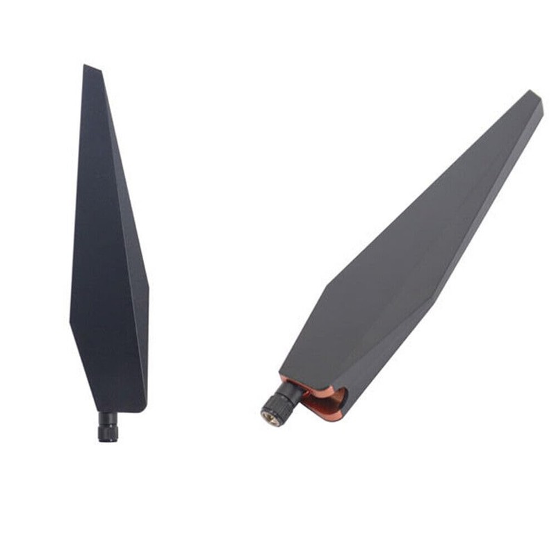4PCS SMA Female Dual Frequency Omnidirectional Antenna Compatible with ASUS