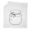 Azeeda 'Round Jar' Cotton Baby Blanket/Shawl (BY00040070)
