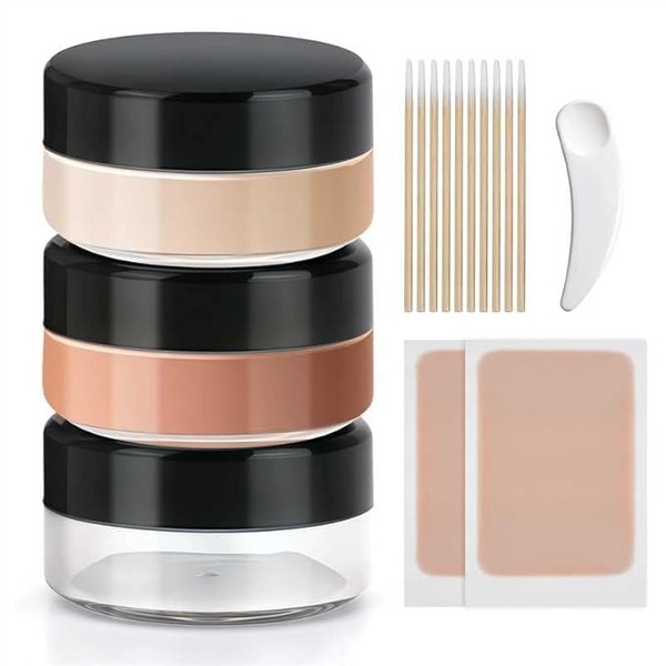 Tattoo Cover Up Makeup | Waterproof 2-Color Concealer Cream |