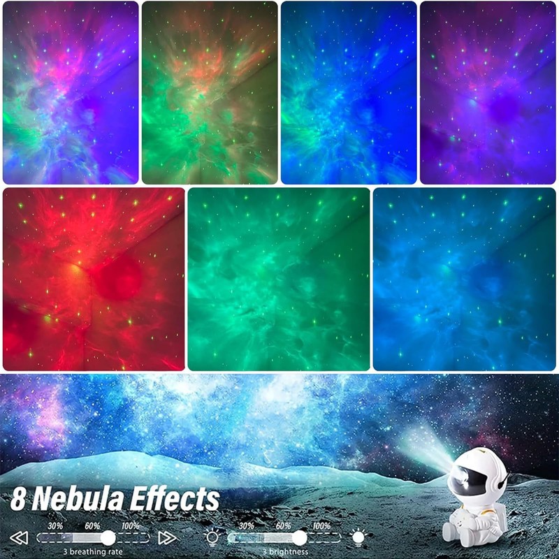 Astronaut Galaxy Star Projector, Galaxy Light Projector, Space Planetarium Projector,