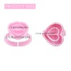 50 PCS Glue Holder Rings for Eyelash Extensions, Disposable Volume