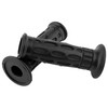 Kijima grip rubber oval dimple black Suzuki scooter 201-7166