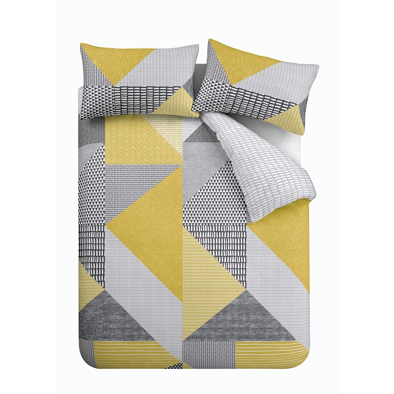 Catherine Lansfield Larsson Geo 135 x 200 cm Duvet Cover
