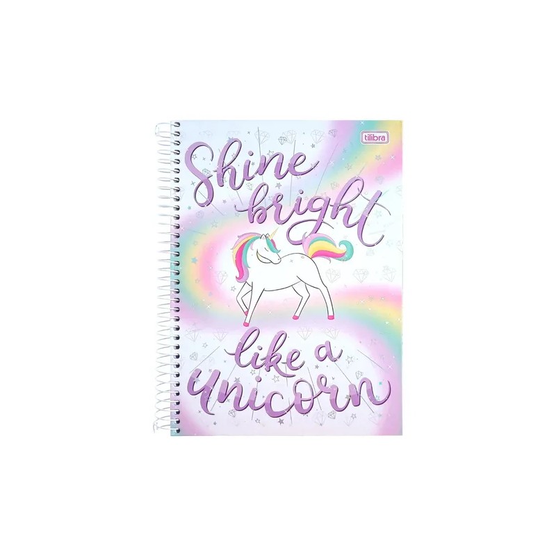 Cuaderno Profesional Pasta Dura Tilibra Blink 160 Hojas Raya