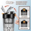 flintronic flintronic Elektrischer Eiwei? Shaker, 650ML Elektrischer Protein Shaker, Automatischer