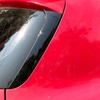 2pcs Rear Window Side Spoiler Canard Wing Glossy Black Replacement