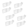 Operitacx 8Pcs Expandable Fridge Organizers Side Door Dividers for Refrigerator