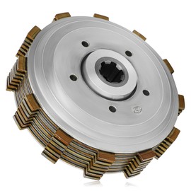 Clutch Assembly Kit Heavy Duty for Yamaha Warrior 350 1987-2004 Big Bear 350 4x4 1987-1997 Big Bear 350 2x4 1996-1998 Kodiak 400 1993-1998 Raptor 350 2004-2013 Moto-4 350 1987-1995 TerraPro 350 1988