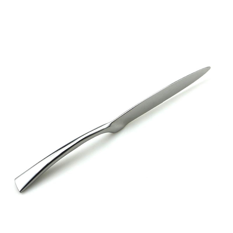JASHII 18/10 Stainless Steel 20 Piece Mirror Polished Silver Flatware