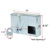 Mytee Products (2 Pack) Weld on Shipping Container Lock Box