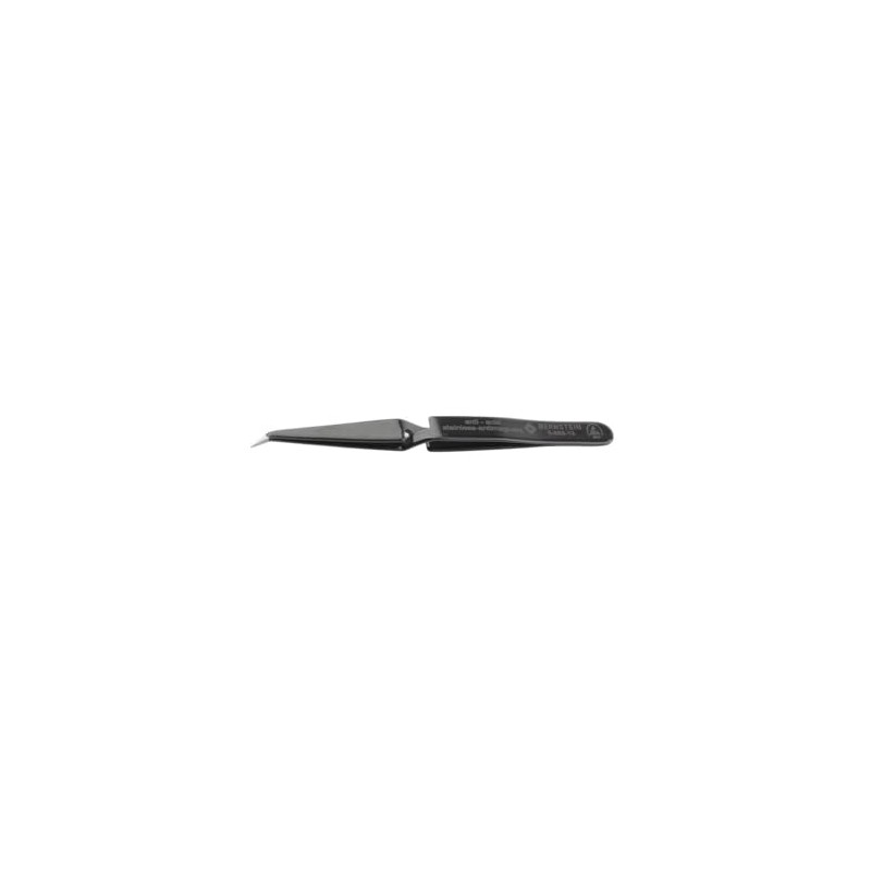 BERNSTEIN ESD SMD Cross Tweezers 125 mm Shape 31c Stainless
