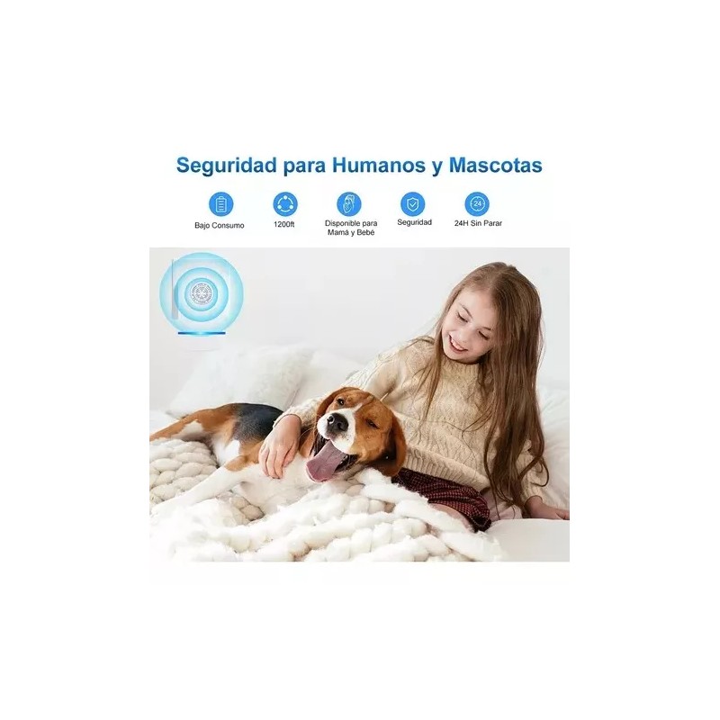 Universal Repelente Ultrasónico Eléctrico Para Mosquitos, 6 Piezas
