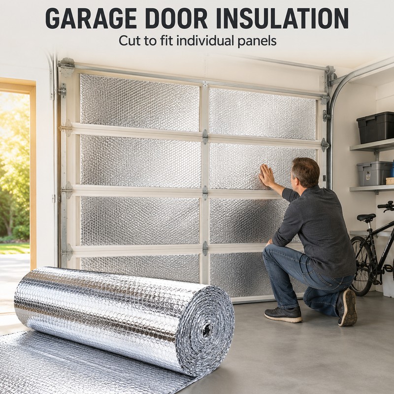 Reflective Aluminum Bubble Insulation Roll for Windows & RVs
