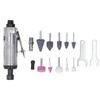 TOPINCN 1/4 Inch Air Die Grinder Kit, Portable Straight Grinder,
