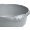 High Grade Large Circular Washing Up Bowl in Silver by