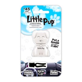 Little Pup 96619 New Car Air Freshener Vent Clip Provides Long-Lasting Freshness in a Compact Design, Fights Odors for up to 45 Days, Cute Car Odor Eliminator, Non-Toxic, Pack of 1