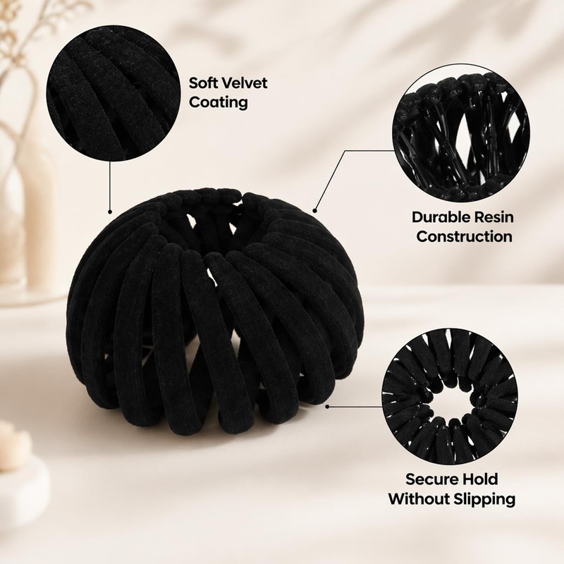 Hair Bun Maker - Bird Nest Hair Clip - Bun