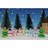 Iwako Red Scarf Winter Snowman Japanese Eraser from Japan