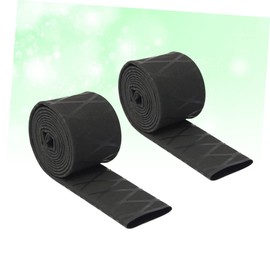 Baluue 4pcs Non-Slip Heat Shrink Grip Cover for Fishing Rods and Rackets Insulation Tubing for Enhanced Comfort and