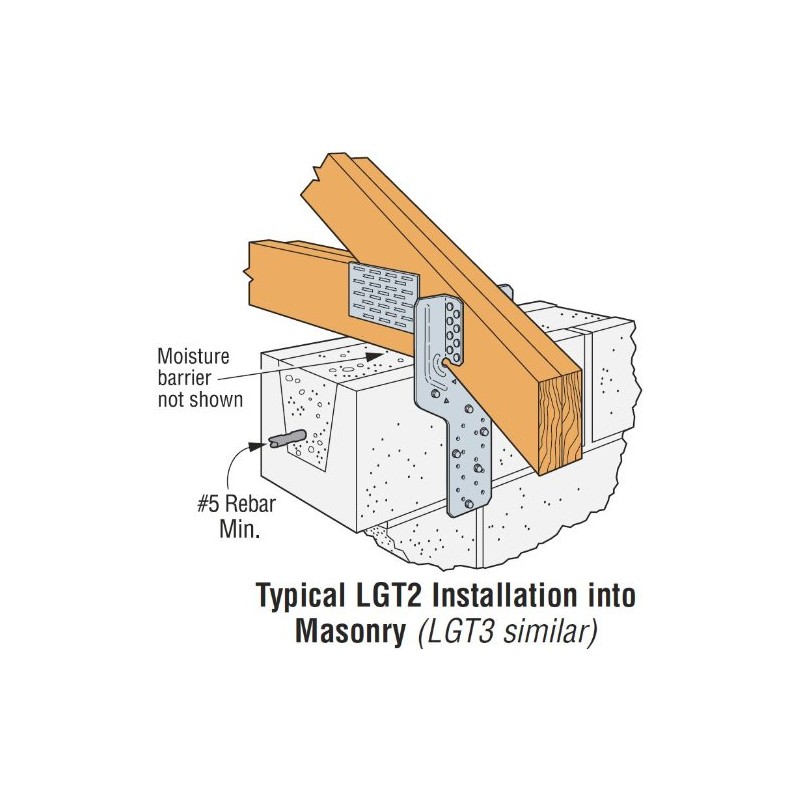 Simpson Strong Tie LGT2 2-Ply Girder Tie