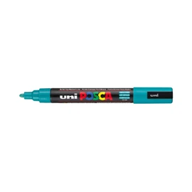POSCA Mitsubishi Pencil - 8 Marker PC5M - Tapered Tip - Cold Colours, Medium Tip, Water Based Marker - for Paper, Textiles, Glass, Pebbles, Wood