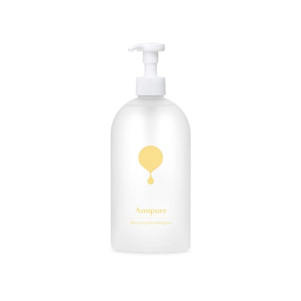 Amipure Like a Nopoo Shampoo - (16.9 Fl Oz/ 500ml) - Sulfate Free - Scalp Deep Cleansing - Scent Free - Hypoallergenic - Hydrating