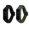 kwmobile Nylon Watch Strap Compatible with Oppo Band Sport Strap
