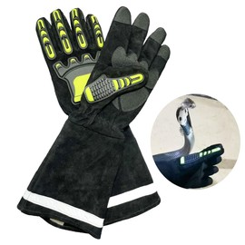 Snake Bite Proof Gloves Dexterous Animal Handling Tool Full Cover Kevlar material Reinforced Puncture Protection For Rattlesnake Cobra Pets Dogs Cats Reptiles