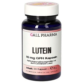 Gall Pharma Lutein 10 mg GPH Capsules, 30 Capsules