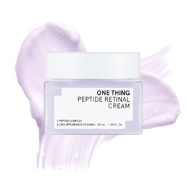 ONE THING Peptide Retinal Cream, 1.7 fl oz (55 ml), Korean Skin Care, Cream, Elasticity, Lifting, Pores, Small Wrinkles, Drying, Sensitive