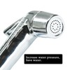 ciciment Chrome Trigger Handheld Shower Head Kit with Hook,59in ABS