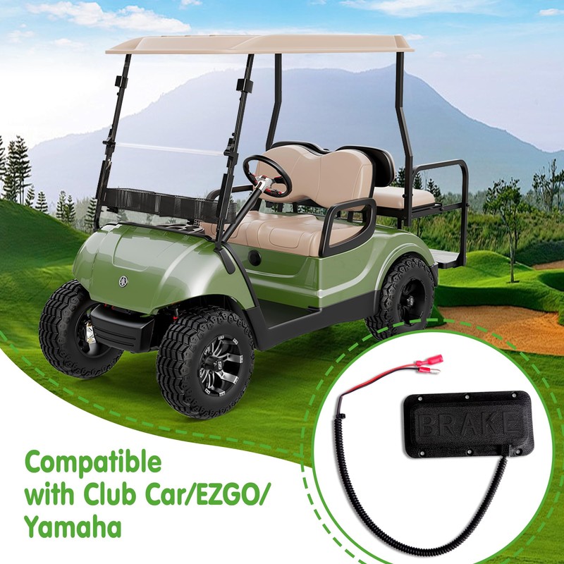 10L0L Golf Cart Universal Golf Cart Brake Light Switch Pad