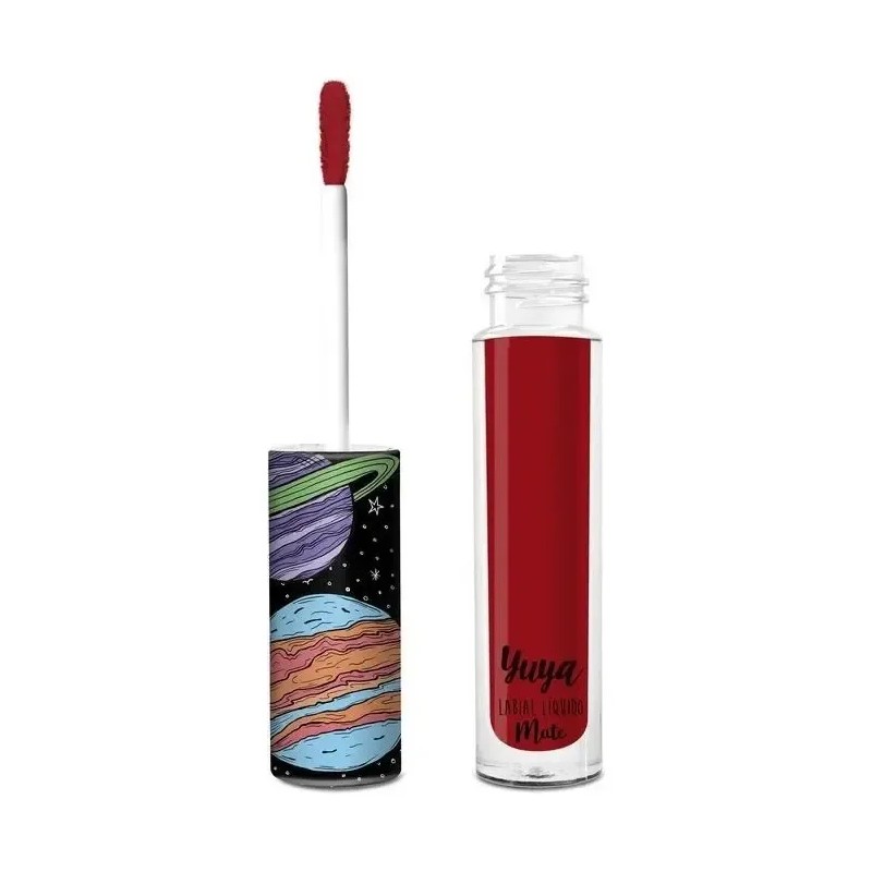 Yuya Labial Líquido Mate Mi Amor Color Rojo