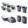 清水焼 敏也 Kilns, Deepwater Mishima, if Tea Bowl Pairs m54656400 