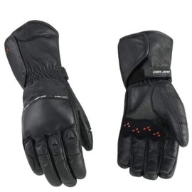 Can-Am New OEM, Spyder Men's Medium Leather 3-Season Riding Gloves, 4461770690