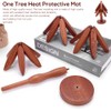 ADDLIVE Tree Wood Coasters, 3 Pcs Tree Art for Wood