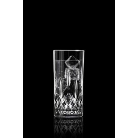 RCR Opera Luxion Crystal Hi-Ball Glasses, Set of 6, 14 cm