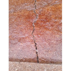 Stained Concrete Crack Filler - Hampshire RED - 3 lb. Bottle