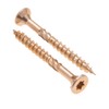 3.5mm Wood Screws Self-Tapping Torx Yellow Carbon Steel with Zinc